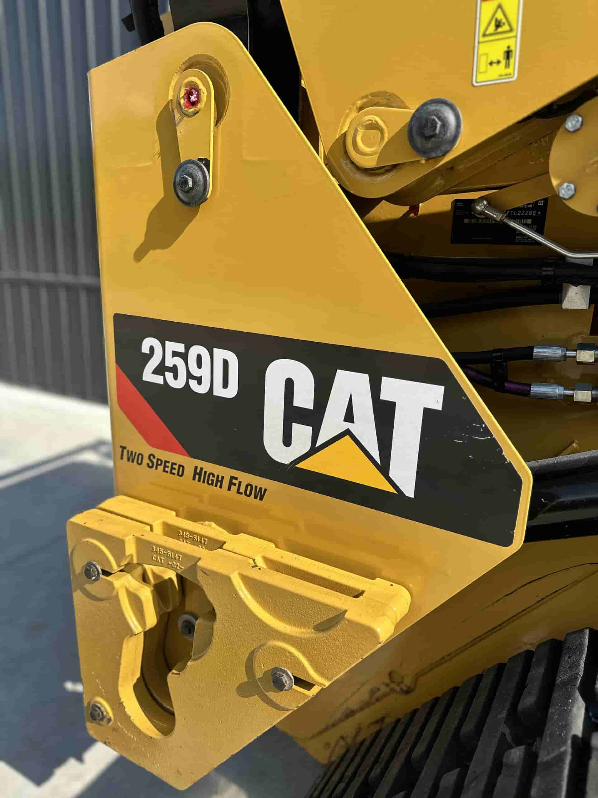 2019 CAT 259D HIGH FLOW CLEAN NICE
